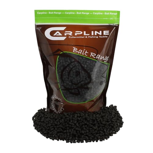 Carpline24 Bloody Halibut Pellets 25 kg 6 mm - Baits zum Anfüttern & Angeln von Karpfen, Futterpellets als Angelköder, Verschiedene Partikelgrößen von Carpline24