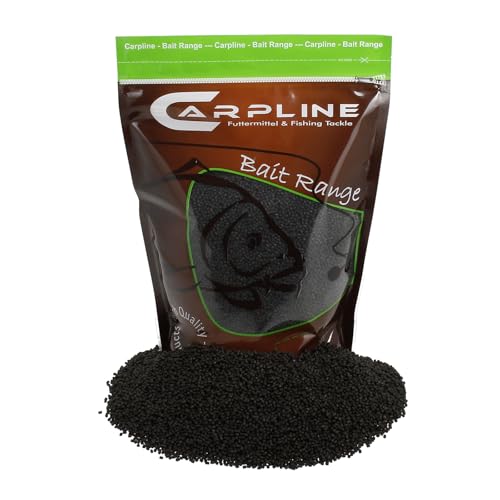 Carpline24 Bloody Halibut Pellets 25 kg 2 mm - Baits zum Anfüttern & Angeln von Karpfen, Futterpellets als Angelköder, Verschiedene Partikelgrößen von Carpline24