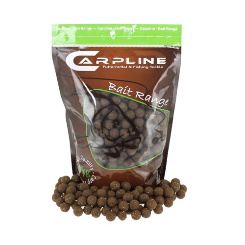Carpline24 Boilies Fischmehl Neutral 16 mm, 1 kg Beutel - Köder für das Karpfenangeln, Futterboilies zum Anfüttern von Karpfen, Angelfutter mit Lockstoff Carpline24 Boilies Fischmehl Neutral 16 mm, 1 kg Beutel - Köder für das Karpfenangeln, Futterboilies zum Anfüttern von Karpfen, Angelfutter mit Lockstoff von Carpline24