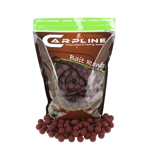 Carpline24 Premium Boilies Robin Red 16 mm, 1 kg Beutel - Karpfenköder zum Angeln, Futterboilies zum Anfüttern von Karpfen, Angelfutter mit Lockstoff Carpline24 Premium Boilies Robin Red 16 mm, 1 kg Beutel - Karpfenköder zum Angeln, Futterboilies zum Anfüttern von Karpfen, Angelfutter mit Lockstoff von Carpline24