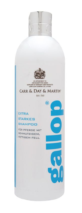 Carr & Day & Martin - Gallop Shampoo Extrastark 500ml bei hartnäckigem Schmutz Carr & Day & Martin - Gallop Shampoo Extrastark 500ml bei hartnäckigem Schmutz von Carr & Day & Martin