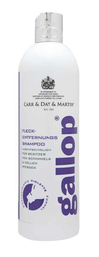 Carr & Day & Martin - Gallop Stain Remover Shampoo 500ml der Fleckenentferner fürs Pferd Carr & Day & Martin - Gallop Stain Remover Shampoo 500ml der Fleckenentferner fürs Pferd von Carr & Day & Martin