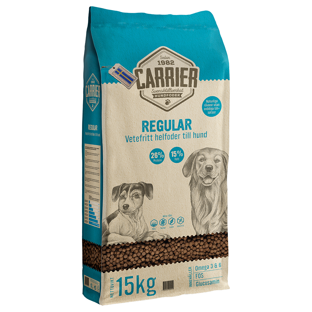 Carrier Regular Hundefutter - Sparpaket: 2 x 15 kg Carrier Regular Hundefutter - Sparpaket: 2 x 15 kg von Carrier