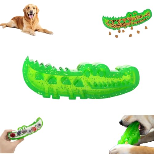 Langsames Feed Kauen und Apportieren Krokodil, Hunde-Puzzle-Spielzeug, Alligator-Leckerli-Spender, fördert langsames Essen, perfekt zum Apportieren, Kauen und Training, für große, mittelgroße und Langsames Feed Kauen und Apportieren Krokodil, Hunde-Puzzle-Spielzeug, Alligator-Leckerli-Spender, fördert langsames Essen, perfekt zum Apportieren, Kauen und Training, für große, mittelgroße und von Carroterr