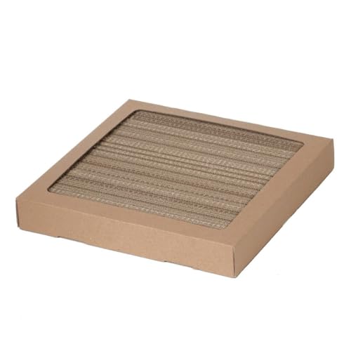 Carton+Pets Katzenkratzbaum Karton Bronze 34,5 x 4 x 34,5 cm Carton+Pets Katzenkratzbaum Karton Bronze 34,5 x 4 x 34,5 cm von Carton+Pets