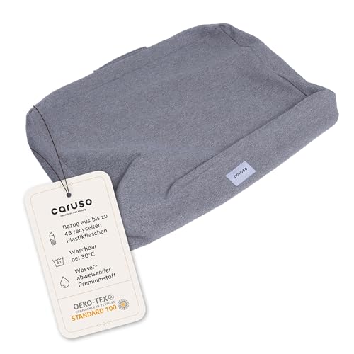 Caruso Wechselbezug S wasserabweisend für Hundebett, waschbar, hygienisch, Abnehmbarer Bezug, für Grosse, mittelgroße und kleine Hunde, ergonomisch, edel und für Allergiker, grau Caruso Wechselbezug S wasserabweisend für Hundebett, waschbar, hygienisch, Abnehmbarer Bezug, für Grosse, mittelgroße und kleine Hunde, ergonomisch, edel und für Allergiker, grau von Caruso Conscious Pet Supply