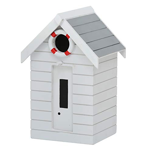 CasaJame Holz Vogelhaus für Balkon und Garten, Nistkasten, Haus für Vögel, Vogelhäuschen, Maritim Weiß Deko, 21x14x13cm CasaJame Holz Vogelhaus für Balkon und Garten, Nistkasten, Haus für Vögel, Vogelhäuschen, Maritim Weiß Deko, 21x14x13cm von CasaJame