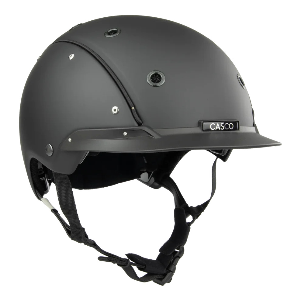 Casco Champ Prime Reithelm Schwarz Matt, Gr. M (56-58 cm) von Casco