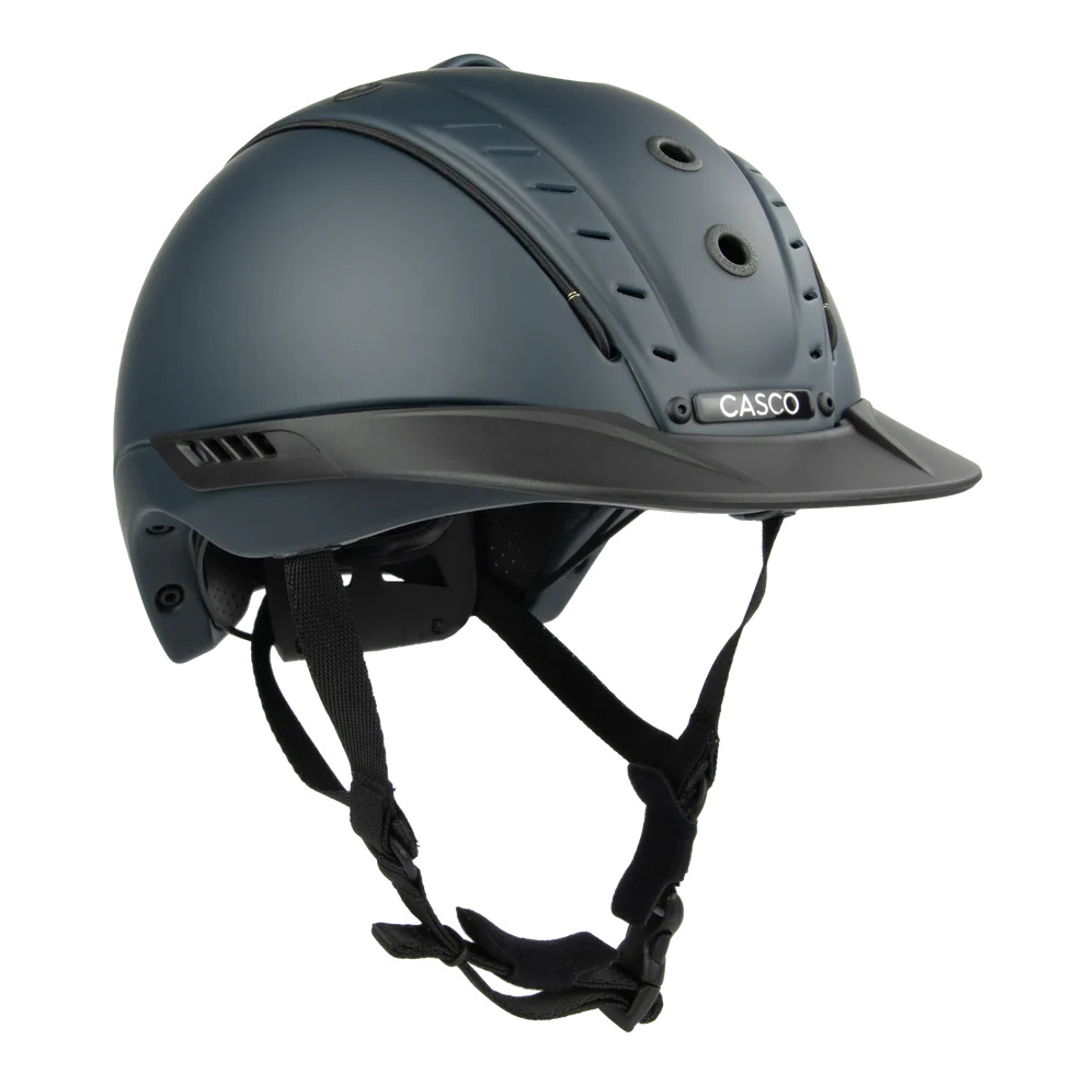 Casco Mistrall-2 Prime Reithelm Petrol Matt, Gr. S (50-54 cm) von Casco