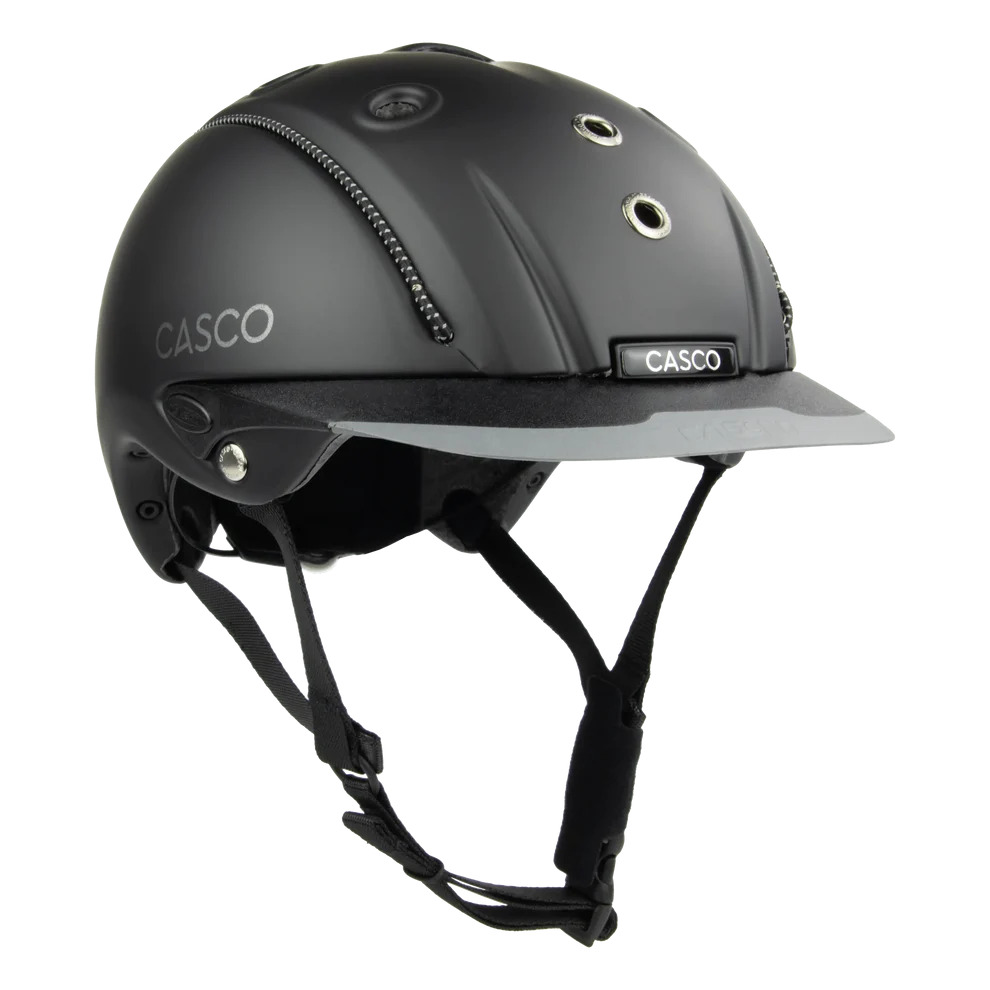 Casco Mistrall Prime Reithelm Schwarz Matt, Gr. L (60-63 cm) von Casco