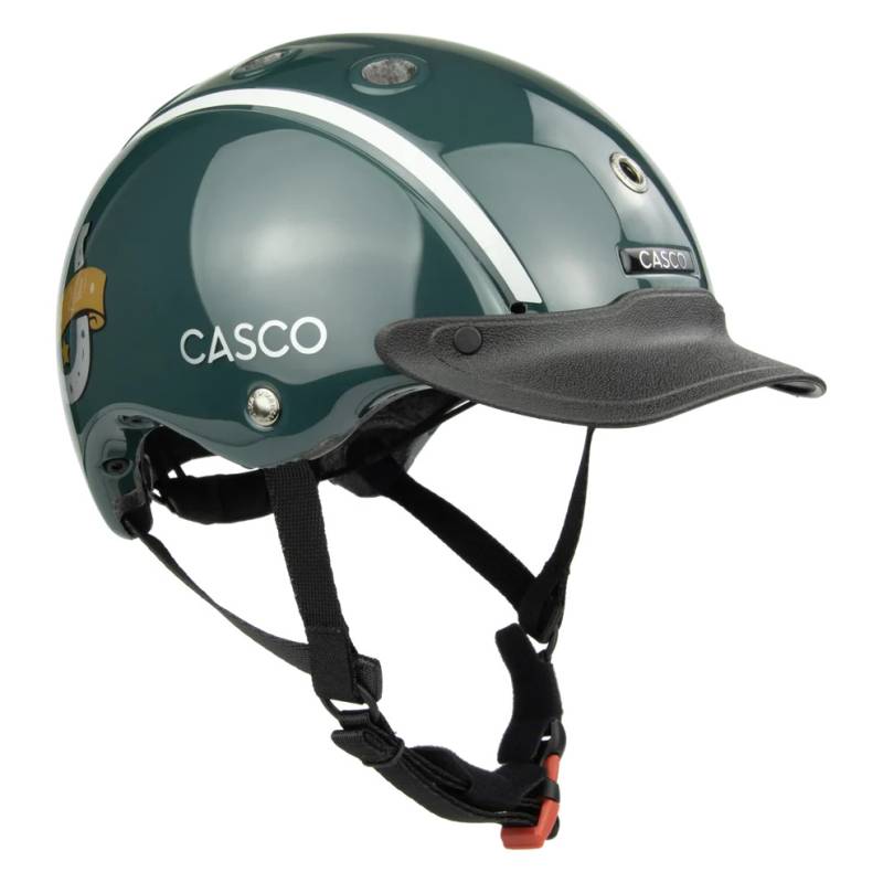 Casco Nori Lucky Kinderreithelm  Grün, Gr. S (52-56 cm) von Casco