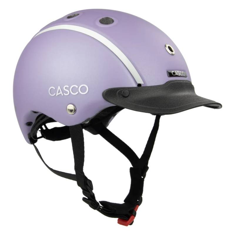 Casco Nori Princess Kinderreithelm Violett Matt, Gr. Xs (50-52 cm) von Casco