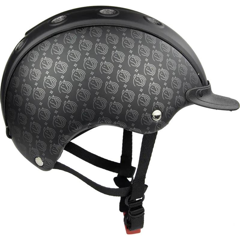 Casco Reithelm Choice Starlit  Schwarz Uni S (52-56 cm) von Casco