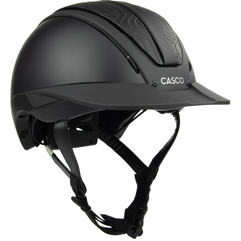 Casco Reithelm Duell One Finesse Black  Schwarz gesteppt, Gr. S (51-54 cm) von Casco