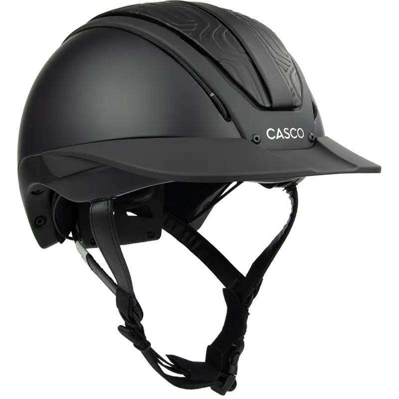 Casco Reithelm Duell One Finesse Black  Schwarz gesteppt, Gr. S (51-54 cm) von Casco