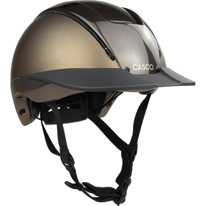 Casco Reithelm Duell Prime Brown Braun, Gr. M (55-57 cm) von Casco