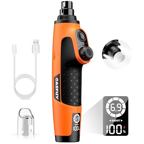 Casfuy Smarter Krallenschleifer für Hunde 6-Gang – 50% Mehr Leistung Krallenschleifer für Haustiere mit 2 LED-Leuchten, Superleise, Wiederaufladbare für Große, Mittelgroße und Kleine Hunde und Katzen Casfuy Smarter Krallenschleifer für Hunde 6-Gang – 50% Mehr Leistung Krallenschleifer für Haustiere mit 2 LED-Leuchten, Superleise, Wiederaufladbare für Große, Mittelgroße und Kleine Hunde und Katzen von Casfuy
