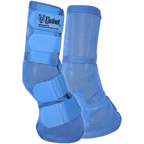 Cashel Beinschoner für Kreuzritter Beinschutz zum Fliegenfalten, Blue, Horse Cashel Beinschoner für Kreuzritter Beinschutz zum Fliegenfalten, Blue, Horse von Cashel
