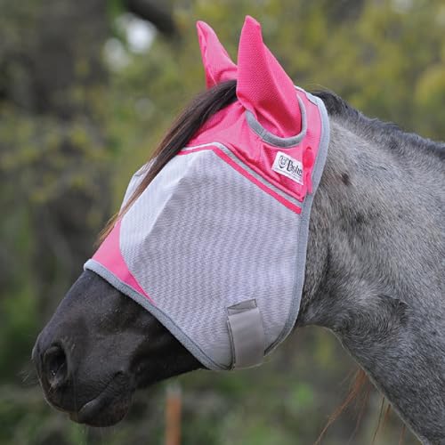 Cashel Crusader Fliegenmaske Standard mit Ohren (Rosa, Arabisch) von Cashel