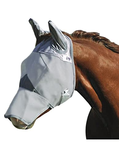 Cashel Crusader Fly Mask UV-Schutz Fliegenmaske Ohren und Nase von Cashel