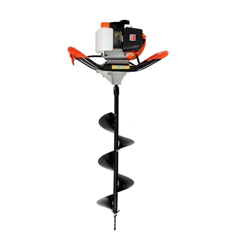 Caskunbsy Erdbohrer Erdlochbohrer 1,7 kW/2,3 PS,Erdbohrer Pfostenlochbagger,Gartenbohrer Erdbohrer,Ergonomische Doppelgriffe,zum Schnellen Bohren in den Boden Schmutz Caskunbsy Erdbohrer Erdlochbohrer 1,7 kW/2,3 PS,Erdbohrer Pfostenlochbagger,Gartenbohrer Erdbohrer,Ergonomische Doppelgriffe,zum Schnellen Bohren in den Boden Schmutz von Caskunbsy