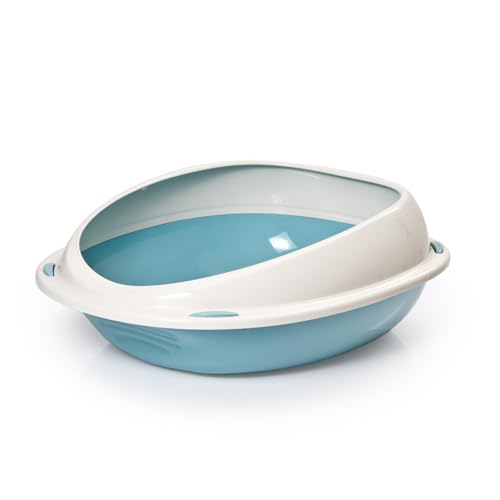 Cat Centre Katzenklo Offen Abgesenkter Einstieg Katzentoilette Ohne Deckel Abgerundete Ecken Blau L 57 x 40 cm Cat Centre Katzenklo Offen Abgesenkter Einstieg Katzentoilette Ohne Deckel Abgerundete Ecken Blau L 57 x 40 cm von Cat Centre