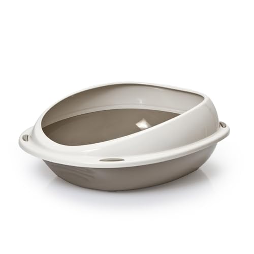 Cat Centre Katzenklo Offen Abgesenkter Einstieg Katzentoilette Ohne Deckel Abgerundete Ecken Grau L 57 x 40 cm Cat Centre Katzenklo Offen Abgesenkter Einstieg Katzentoilette Ohne Deckel Abgerundete Ecken Grau L 57 x 40 cm von Cat Centre