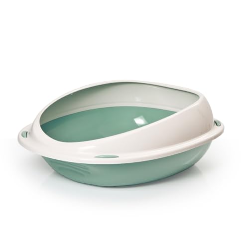 Cat Centre Katzenklo Offen Abgesenkter Einstieg Katzentoilette Ohne Deckel Abgerundete Ecken Grün L 57 x 40 cm Cat Centre Katzenklo Offen Abgesenkter Einstieg Katzentoilette Ohne Deckel Abgerundete Ecken Grün L 57 x 40 cm von Cat Centre