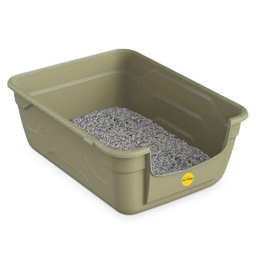 Cat Centre Katzenklo Offen Mit Hohem Rand Katzentoilette Ohne Deckel Grau L 50 x 38,5 cm Cat Centre Katzenklo Offen Mit Hohem Rand Katzentoilette Ohne Deckel Grau L 50 x 38,5 cm von Cat Centre
