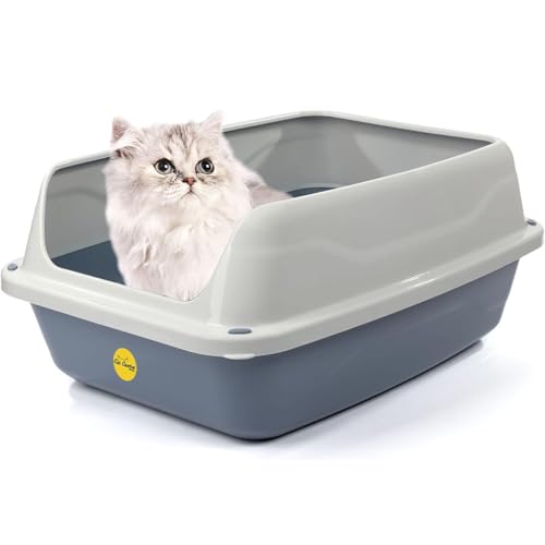 Cat Centre Katzenklo Offen Mit Hohem Rand Katzentoilette Ohne Deckel Grau M 45 x 34 cm Cat Centre Katzenklo Offen Mit Hohem Rand Katzentoilette Ohne Deckel Grau M 45 x 34 cm von Cat Centre