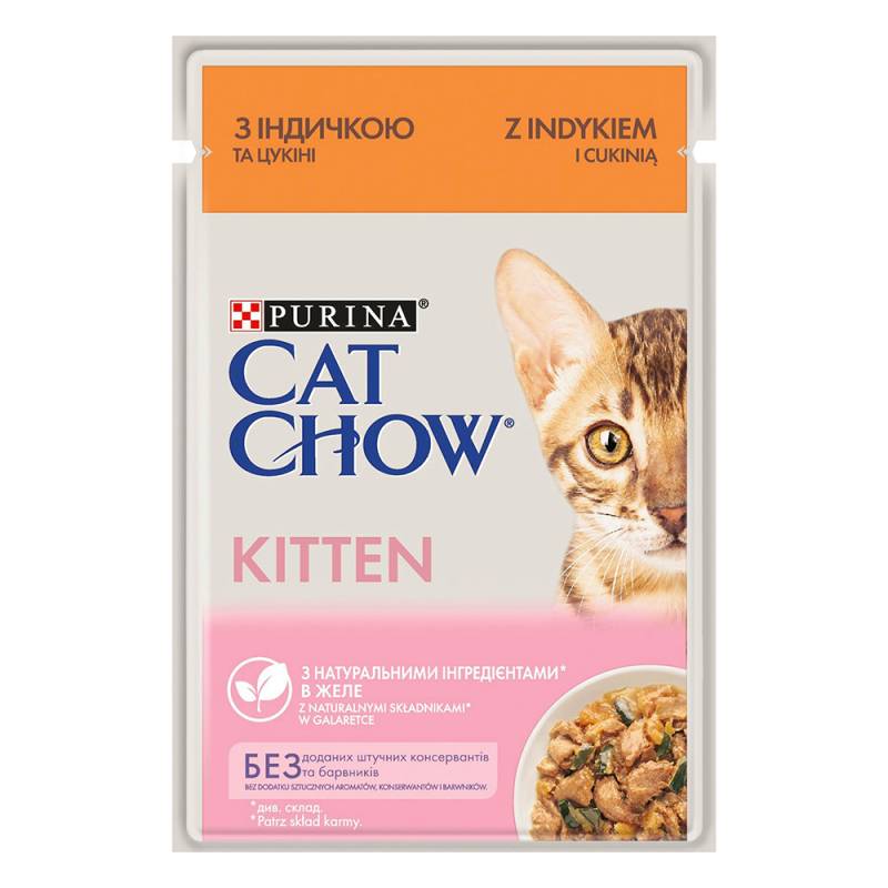 Cat Chow Kitten 26 x 85 g - Truthahn von Cat Chow