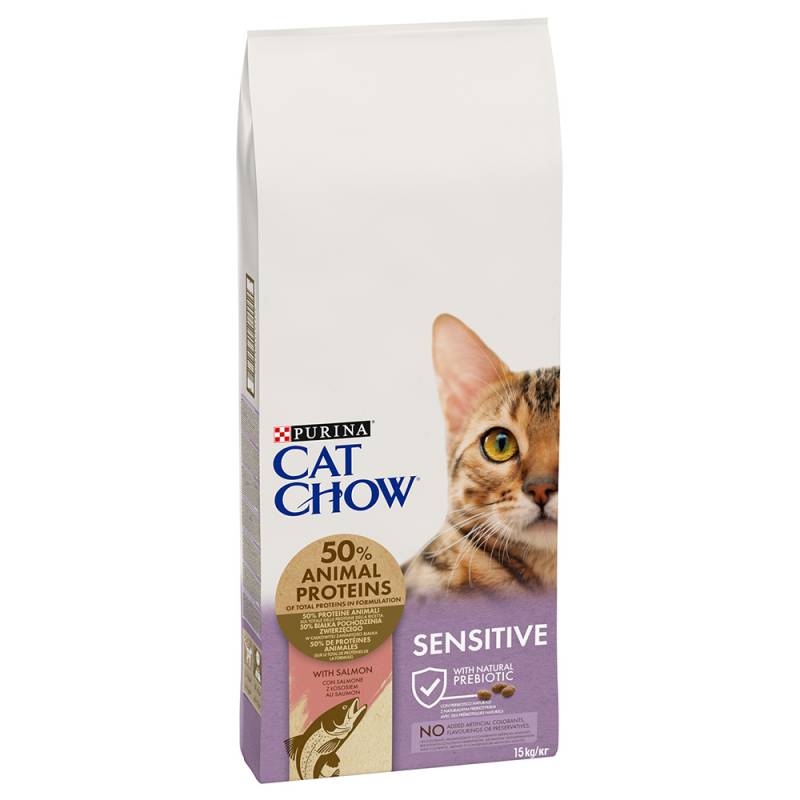 PURINA Cat Chow Special Care Sensitive Lachs - 15 kg von Cat Chow