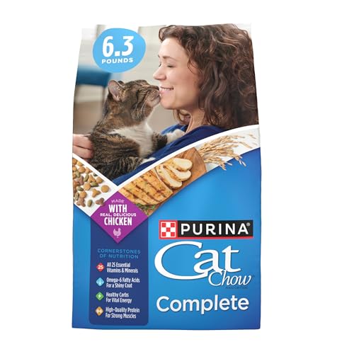 Cat Chow Purina High Protein Trockenfutter für Katzen, 2,9 kg Tasche von Purina Cat Chow