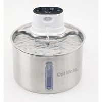 Cat Mate 2,2-Liter kabelloser Katzen-Trinkbrunnen aus Edelstahl von Cat Mate