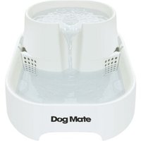 Dog Mate Großer zweistufiger Trinkbrunnen für Haustiere, sechs Liter, Weiß (385E) von Dog Mate