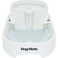 Cat Mate Dog Mate Großer zweistufiger Trinkbrunnen für Haustiere, sechs Liter, Weiß (385E) von Cat Mate