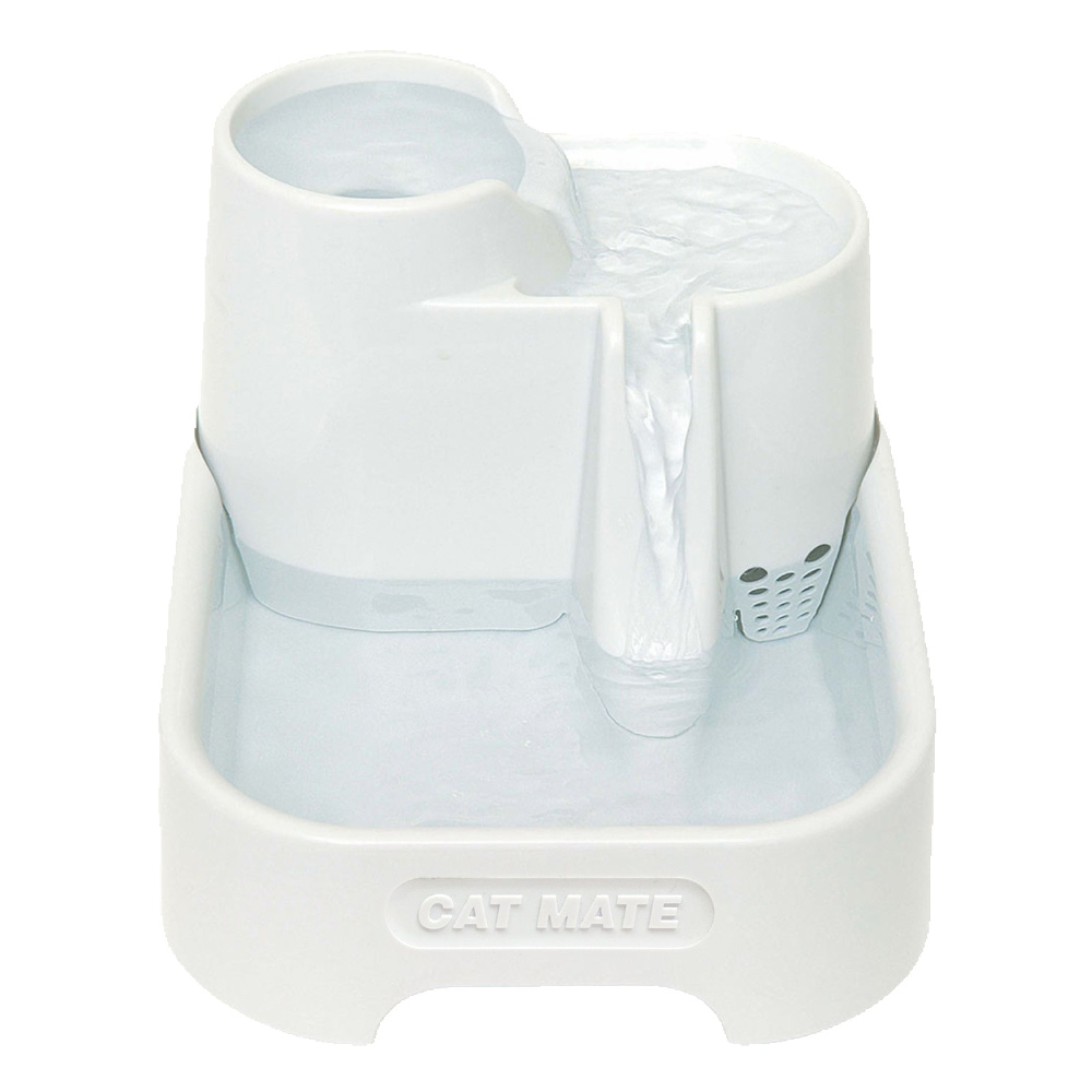 Cat Mate Trinkbrunnen, 2 Liter - Trinkbrunnen 2 Liter Cat Mate Trinkbrunnen, 2 Liter - Trinkbrunnen 2 Liter von Cat Mate