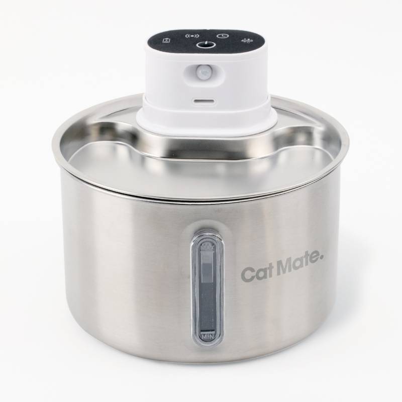 Cat Mate Trinkbrunnen Edelstahl, drahtlos - 2,2 L Cat Mate Trinkbrunnen Edelstahl, drahtlos - 2,2 L von Cat Mate