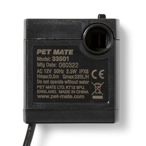 Pet Mate Cat 354 Mate Trinkbrunnen Ersatzpumpe, 1 Stück (1er Pack) von Cat Mate