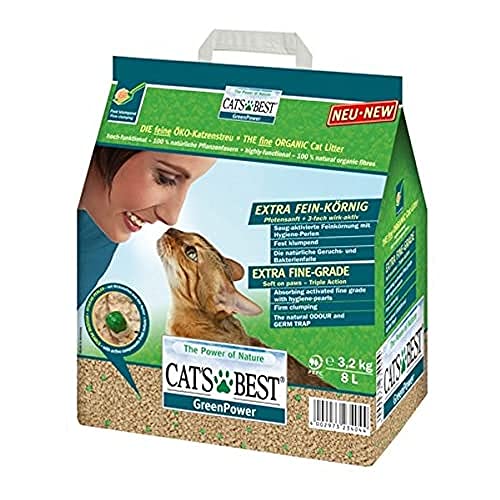 Cat's Best Green Power 29776 Katzenstreu 2,9 kg von Cat's Best