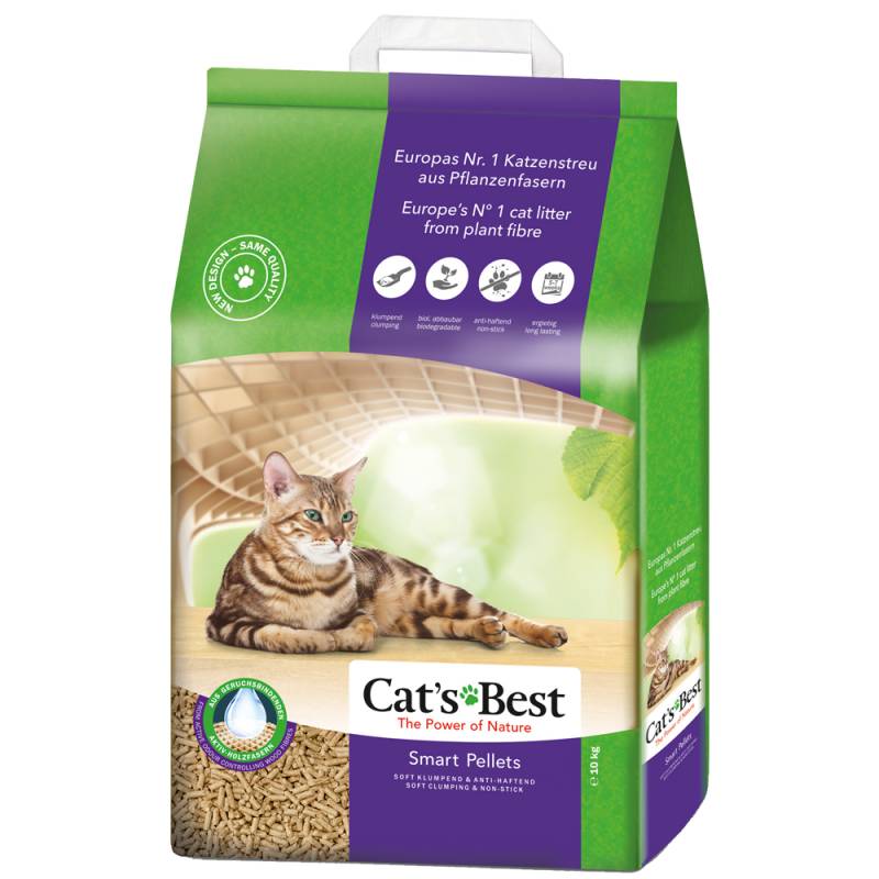 Cat's Best Smart Pellets Katzenstreu - 20 l (ca. 10 kg) von Cat's Best