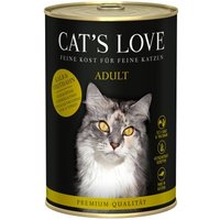 CAT'S LOVE Adult 6x400g Kalb & Truthahn von Cat's Love