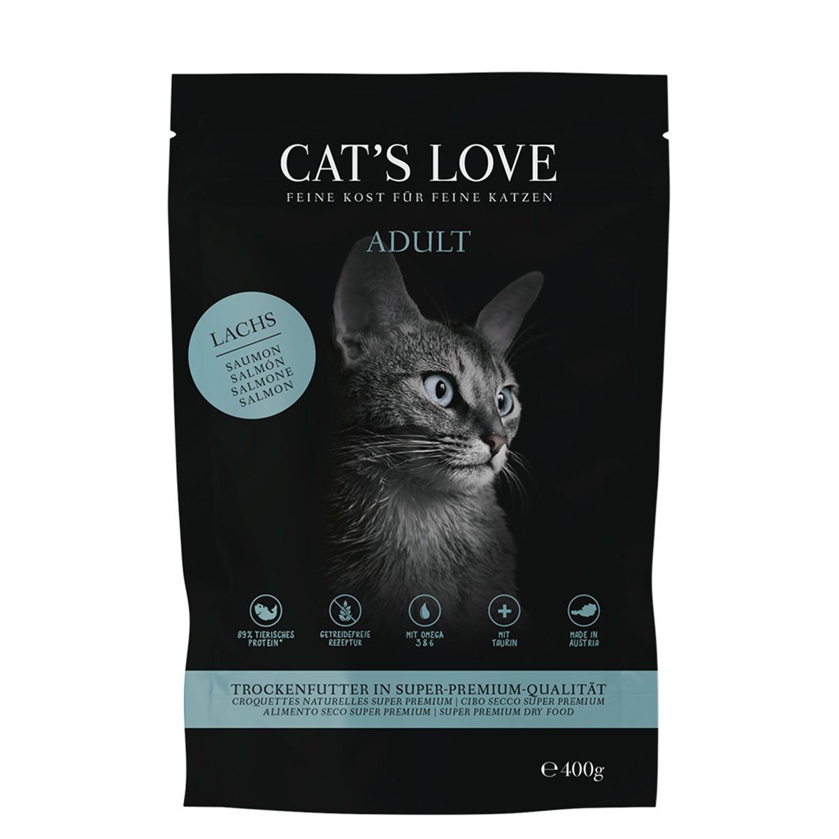CAT'S LOVE Trocken Adult Lachs 400g CAT'S LOVE Trocken Adult Lachs 400g von Cat's Love