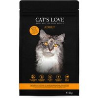 CAT'S LOVE trocken Adult Pute und Wild 2 kg von Cat's Love