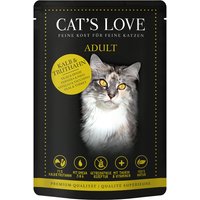 Cat's Love 12 x 85 g - Kalb & Truthahn von Cat's Love