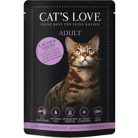 Cat's Love 12 x 85 g - Lachs & Huhn von Cat's Love