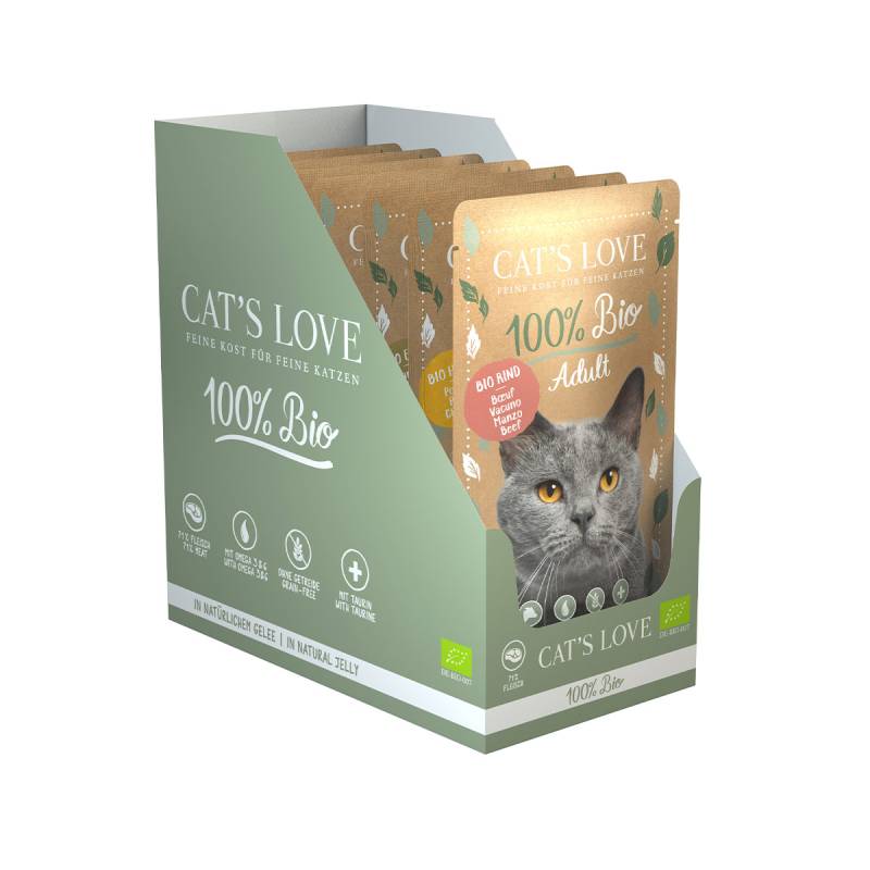 Cat's Love ADULT BIO Multipack 6x100g von Cat's Love