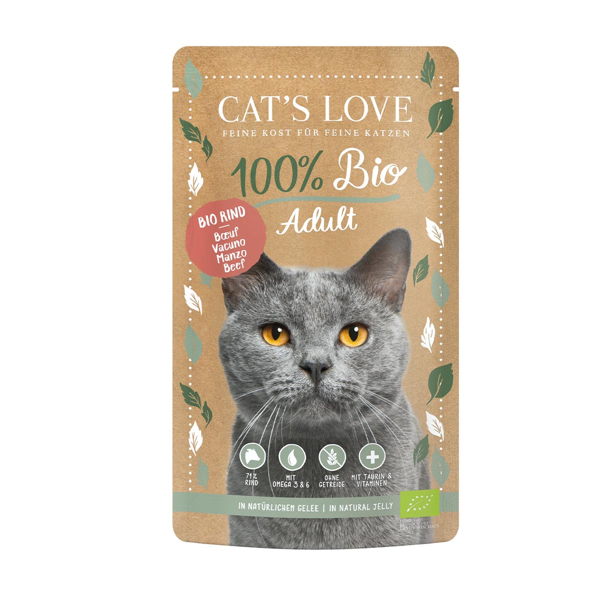 Cat's Love ADULT BIO Rind 6x100g Cat's Love ADULT BIO Rind 6x100g von Cat's Love
