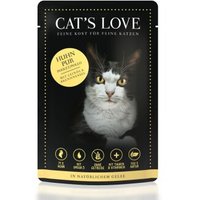 CAT'S LOVE Adult 12x85g Classic Huhn pur mit Leinöl & Brennnessel von Cat's Love