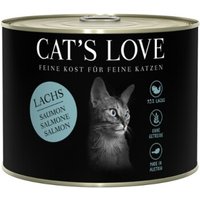 CAT'S LOVE Adult 6x200g Mix Lachs und Huhn von Cat's Love